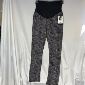 Liverpool Jeans The Legging Maternity pull on   Black and Gray Leggings 0
